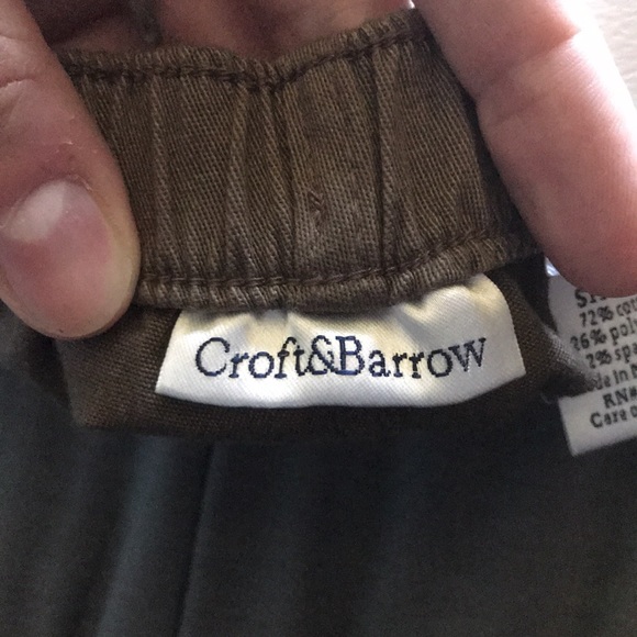 Croft&Barrow bottoms women’s khaki Pants Size Stretch Large Short.Brand New. - Picture 9 of 11